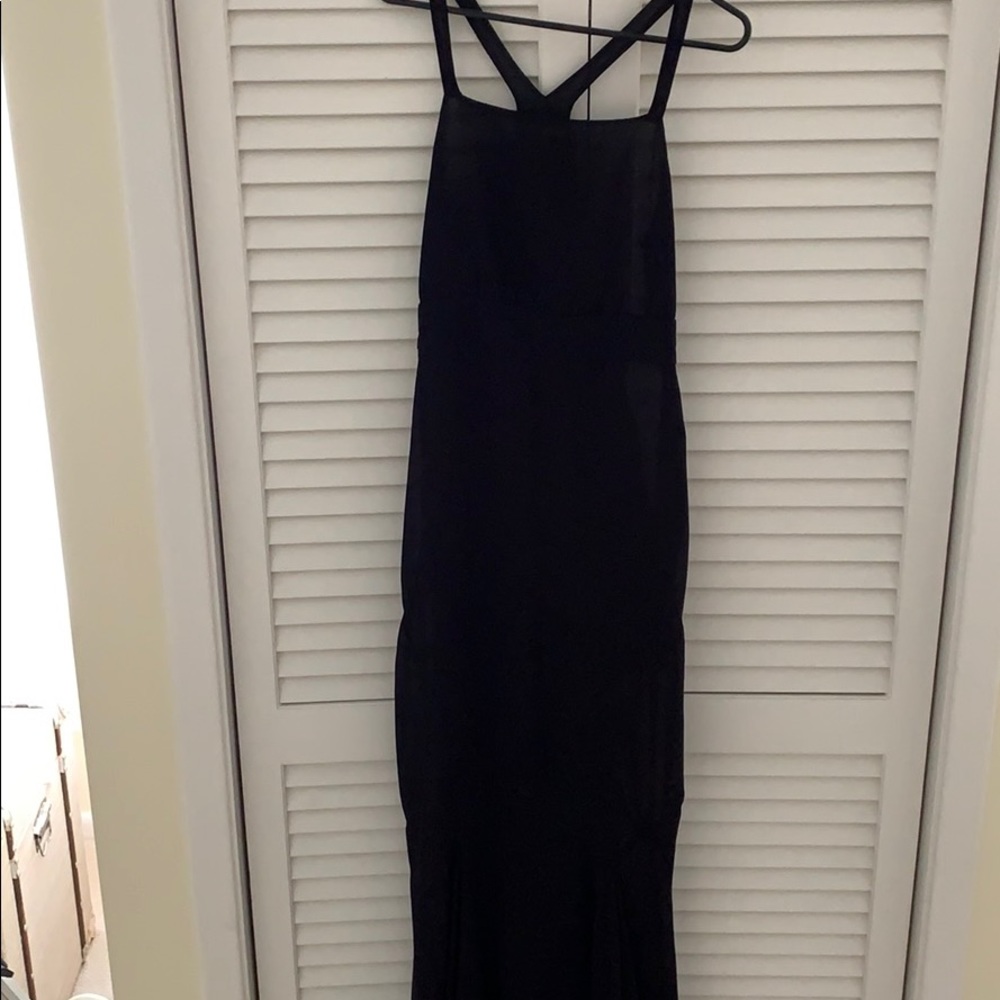 Maje Black Maxi Dress